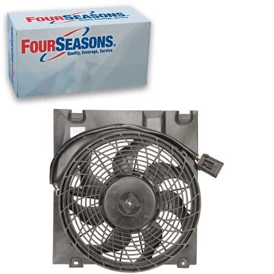 Conjunto de ventilador condensador de aire acondicionado 4 estaciones para Saturn LS 2000 Foto 1 de 4