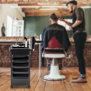 Beauty Salon Spa Styling Station Trolley Equipment Rolling Storage Tray Cart - Picture 1 of 13