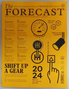 The Forecast 2024 from the Bureaux of Monocle magazine Bring it on -You got this - Picture 1 of 1