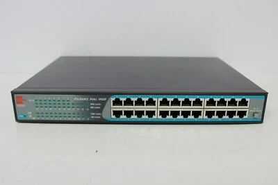 ADDTRON ADH-624D STACKABLE DUAL SPEED 24 PORT HUB WITH WARRANTY - Image 1 of 3