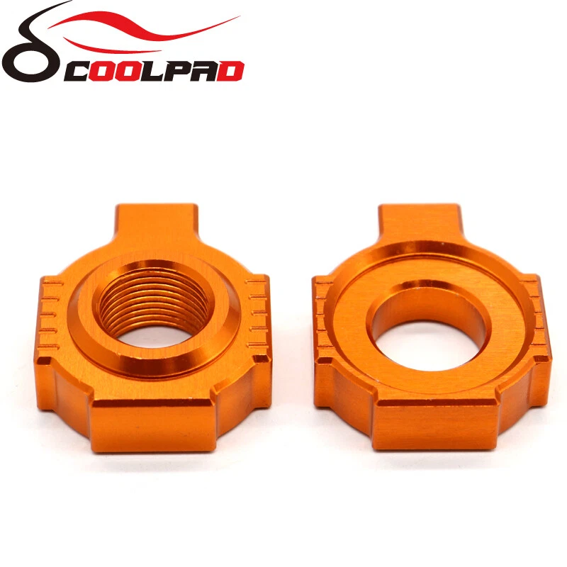 Cadena ajustadora de bloques de eje trasero para 125 150 450 540 525 SX MXC EXC-G SXS Foto 1 de 4