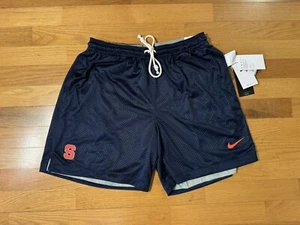 New L Nike Syracuse Orange Standard Issue Dri-Fit Reversible Shorts DO6088-419 - Picture 1 of 13