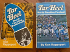 Pair of Tar Heel Books: North Carolina Basketball &amp; Football ~ by Ken Rappoport