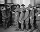 Boy Scouts Deposit Savings At Bank 1920   8" - 10" B&W Photo Reprint