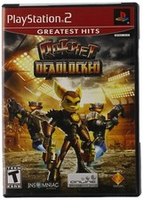 Ratchet: Deadlocked Greatest Hits (Sony PlayStation 2, 2006) GREATEST HITS PS2 T