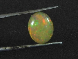7 x 10 mm naturale etiope Welo opale di fuoco ovale guarigione cristallo piet... - Foto 1 di 9