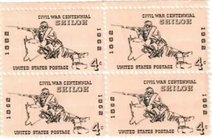 United States 4¢ Civil War Shiloh Battle Postage Stamp #1179 x 100 Singles - Picture 1 of 1
