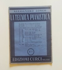 Alessandro Longo La tecnica Pianistica 1972