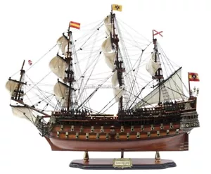 San Felipe Wooden Ship Model - Picture 1 of 18