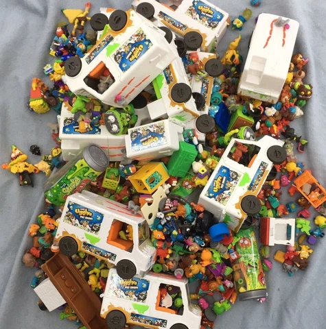 24 lb LOT of The Ugglys Pet Shop & The Grossery Gang Mini Monster Toy Figures Cover