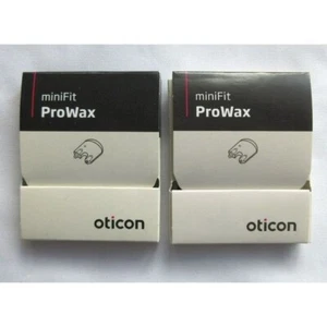 2 Boxes Oticon MiniFit ProWax Wax Hearing Aid Filters Brand New In Box - Picture 1 of 3