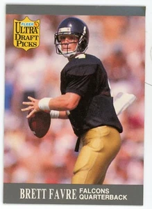 Fleer Ultra Brett Favre Rookie RC #283 1991 Packers - Imagen 1 de 1