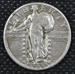 1929 STANDING LIBERTY QUARTER  - Imagen 1 de 2