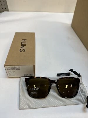 Gafas de sol unisex Smith Shoutout marrón tortuga Foto 1 de 4