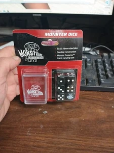 Monster Dice Con Monster Protector Scatola di Plastica Per Tenerli SCS Direttamente... - Foto 1 di 9