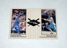 2002 Greats of the Game Dueling Duos 27 George Brett & Mike Schmidt  $.99 S/H!