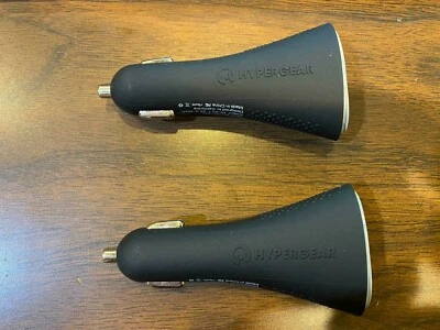 Cargador Coche HyperGear CARGA RÁPIDA 3 Puertos de Carga USB 2 PACK ENVÍO GRATUITO Foto 1 de 4