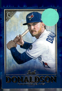 2018 Topps Gallery #109 Josh Donaldson Blue Near mint or better