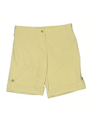 Pantalones cortos impermeables para mujer amarillo caqui 6 Foto 1 de 2