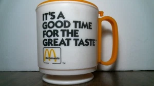 McDonald’s Travel Kaffeebecher mit Deckel - seltenes SUNOCO Logo - Neu - Bild 1 von 2