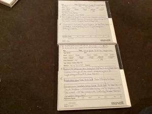 Grateful Dead Live Concerts Reel to Reel 7" Tape Live '70- '77 RAR! SIEHE DETAILS - Bild 1 von 8