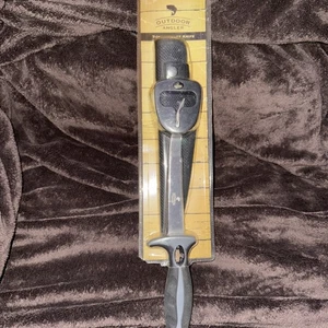 Outdoor Angler 7" Fish Fillet Knife With Snap Cover - Brand New Seven Inch - Picture 1 of 6