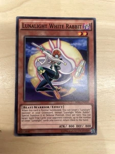 SHVI-EN010 Yugioh Lunalight White Rabbit Common 1st Edition - Picture 1 of 2