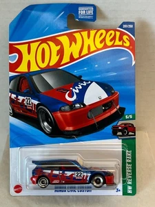 NIP 2025 Hot Wheels Mainline Honda Civic Custom 201/250 rot HW Reverse Rake 5/5 - Bild 1 von 4