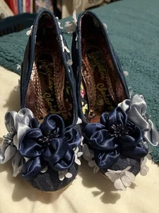 Irregular Choice Peach Melba Navy taglia 38 - Foto 1 di 4