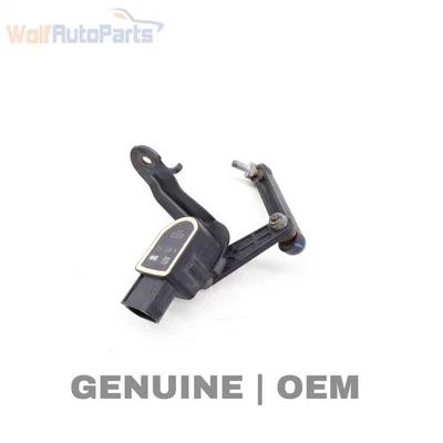 2007-2015 BMW X5 35DX E70 — датчик выравнивания задней левой фары с креплением - Изображение 1 из 4