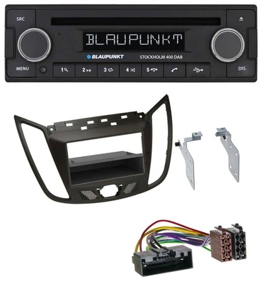 Blaupunkt MP3 Bluetooth DAB CD USB Autoradio für Ford C-Max / Kuga - dunkelbraun - Bild 1 von 4