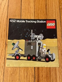 Lego Space Mobile Ground Tracking Station (452) Instruction Booklet Only