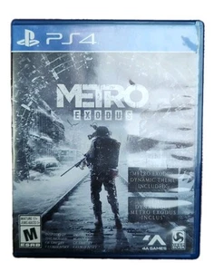 Metro Exodus PS4 2019 PlayStation 4 Game and Case Only No Book - Foto 1 di 3