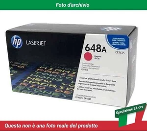 CE263A HP Color LaserJet Enterpise CP4525dn Cartuccia del Toner Magenta - Photo 1/2