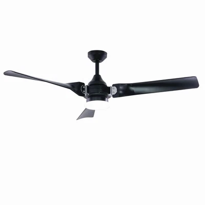 Austin 1-Light Ceiling Fan in Industrial Style 15 Inches Tall and 52 Inches Wide - Image 1 of 4