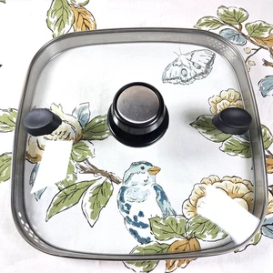 Tapa de repuesto Oster cuadrada de vidrio 12x12 PARA sartén eléctrica para colar y verter - Imagen 1 de 14