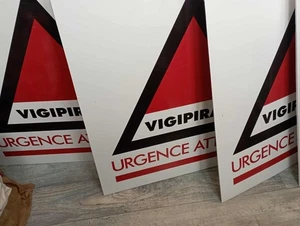 signalétique panneau sécurité evenement manifestation urgence vigipirate concert - Imagen 1 de 3