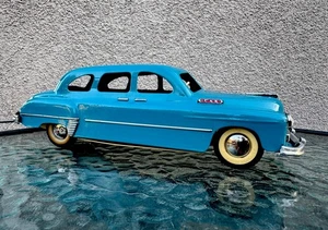 Vintage USSR Blue  ZIM Limousine Tin Toy Car Mechanical RC Soviet Toy WORKING - Picture 1 of 14