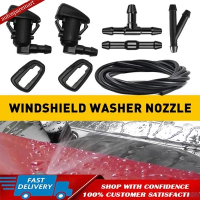 Pulverizador de boquilla de lavado de parabrisas Jet para Chrysler Town & Country 2005-2016 Foto 1 de 4