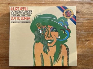 Die Dreigroschenoper von Kurt Weil, Aufnahme von 1958 mit Lotte Lenya,mit Text - Bild 1 von 2