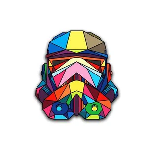 Star Wars | Geometric Style | Stormtrooper | Enamel Pin - Picture 1 of 3
