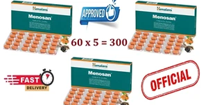 MENOSAN BY HIMALAYA SUPPORTS WOMEN'S HEALTH 5 BOX 300 TABS - Picture 1 of 10