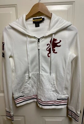 Vintage Ralph Lauren Rugby Rare SZ S French Terry Great Britain Hoodie Flawless - Image 1 of 4
