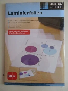 Laminierfolien DIN A 4 - „UNITED OFFICE“ - NEU - Bild 1 von 2