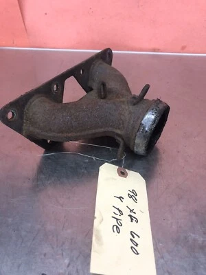 99 1999 Polaris xc Indy 600 colector de tubo de escape XP SKS RMK 700 98 01 02 #4 Foto 1 de 2