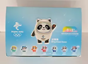 Bing Dwen Dwen Panda Mascot Box of 6 SEALED figures Beijing games / OFFICIAL - Bild 1 von 4