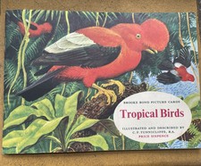 Brooke Bond teacards and album complete tropical Birds Nov 1961