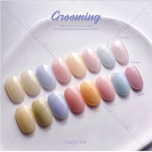 Mayour Grooming Sciroppo Gel Unghie 8ml x 8 Colori SET Smalto K-Beauty - Foto 1 di 7