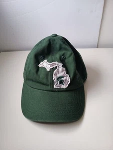 Michigan State Spartans Mütze Kappe verstellbarer Riemen hinten Top of World grün - Bild 1 von 6