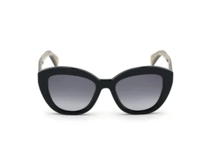 Just Cavalli JC864S 01A All Black Cat Eye Plastic Sunglasses Frame 52-19-145 864 - Picture 1 of 4